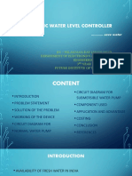 Automatic Water Level Controller