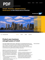 GRC - SAP Cloud Identity Access Governance