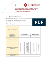 Anexo 1. Formato para Participación