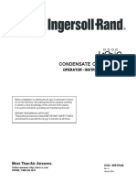 Condensate Controller: Operator - Instruction Manual