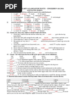 Unit 7B: Vocabulary & Langauge Focus - English 9: Diệu Anh 9a8