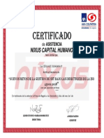 Certificado ISO 45001 Nixus