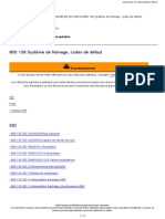 Copie de MID 136 Système de freinage, codes de défaut