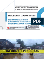 DED Pengendalian Banjir S Martapura - BWS Kalimantan III - Antara