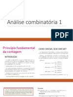 Analise combinatória 1