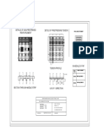 Details of Non-Prestresed Reinforcement Detils of Prestressing Tendon