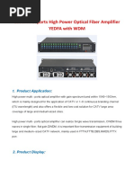 (28940) 16 Ports WDM Edfa2