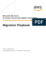 SQL Server To Aurora MySQL Migration Playbook