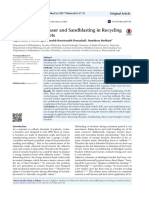 Lasers: Effect of Er:YAG Laser and Sandblasting in Recycling of Ceramic Brackets