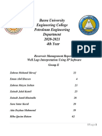 Basra University Engineering College Petroleum Engineering Department 2020-2021 4th Year