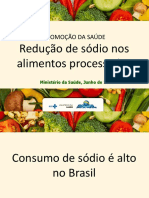 Redução de Sódio Nos Alimentos Processados