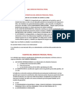 Derecho Procesal Penal