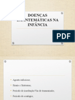 Doenças Exantemáticas Infância