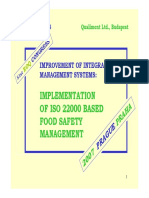 Implementing Food Safety Management with ISO 22000