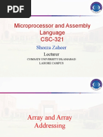 Microprocessor and Assembly Language CSC-321: Sheeza Zaheer