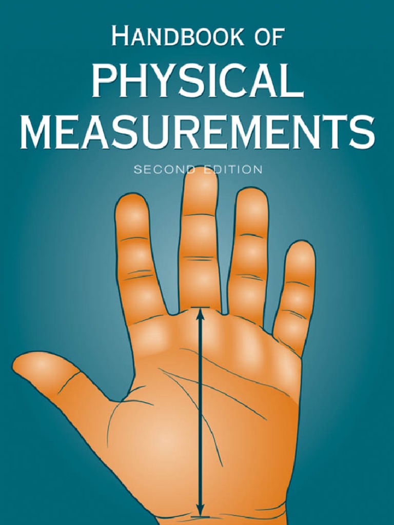 Handbook of Physical Measurements PDF Anthropometry Percentile