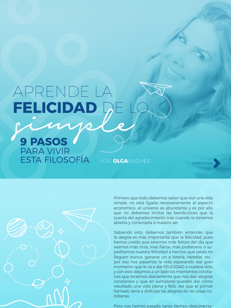Ebook Felicidad de Lo Simple | PDF | Felicidad | Amor
