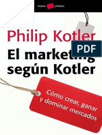 El Marketing Segun Kotler Philip Kotler