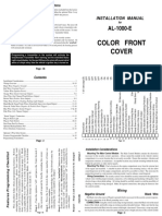 Color Front Cover: Installation Manual