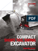 Short Tail Swing: Excavator Excavator