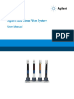 Agilent Gas Clean Filter System: User Manual