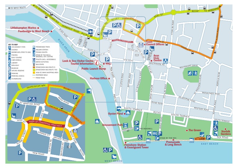 Littlehampton Shopping Map Guide | PDF