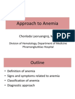 อ - ชลลดา - Approach to Anemia