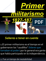 1er Militarismo