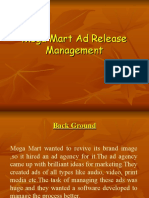 Mega Mart Ad Release Management