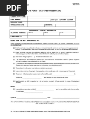cardholder-dispute-form-visa-credit-debit-cards