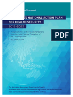 Aust Nat Action Plan Health Security 2019 2023