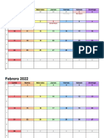 Calendario 2022 Papelandia