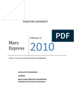 Mars Express: Kingston University
