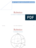 Robotics: (2) Robot Coordinate System