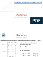 Robotics: (4) Differential Motions