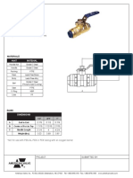 G100Vl Spec Sheet Lead-Free Ball Valve With Push-Fit Ends