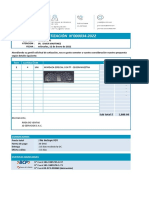 Cotizacion Pevoex 000034-2022