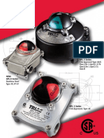 Valve Position Monitors: APL 5 Series CSA Approved Type 4X/6