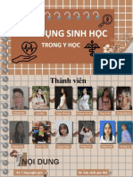 Ứng dụng sinh học trong y học 21H2