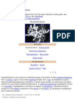 Crystallization - Wikipedia, The Free Encyclopedia