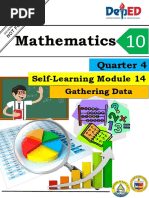 Mathematics: Self-Learning Module 14