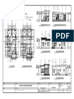Longitudinal Section Thru "BB" Cross Section Thru "Aa": Proposed 3 Bedroom Residential