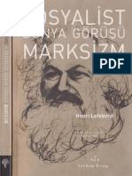 Henri Lefebvre Sosyalist Dünya Görşü Marksizm Yordam Kitap