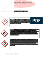 Pictogramas de peligros físicos en el laboratorio