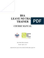 BSA LNT Trainer Course Manual