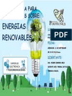 Afiche de Energias Renovables