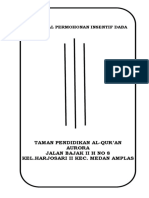 Proposal Permohonan Insentif Guru TPQ Darul Muttaqin