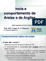 PUC - GEOII - 13 - Resistência de Areias e de Argilas