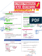 Divisibilidad Compuesta para Sexto de Primaria