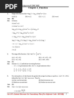 Chapter-1 - Function: Maths IIT-JEE Best Approach' (MC SIR)